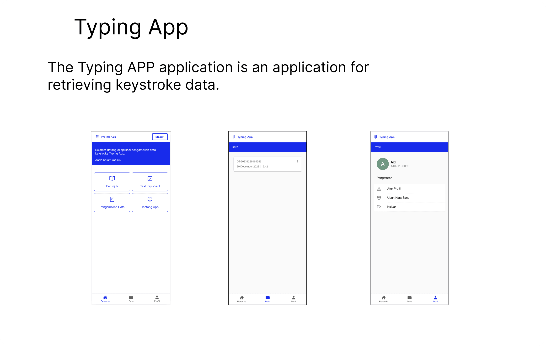 Typing App